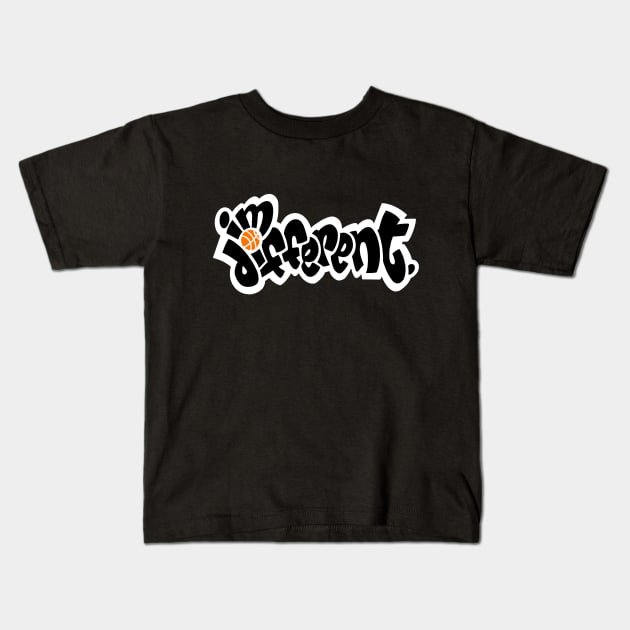I’m different. ( Hooper) Kids T-Shirt by ericjueillustrates